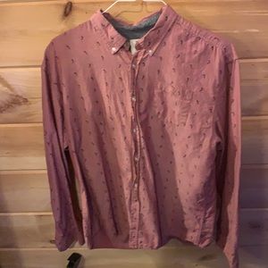 L/S Artistry in Motion Flower Print Button Up